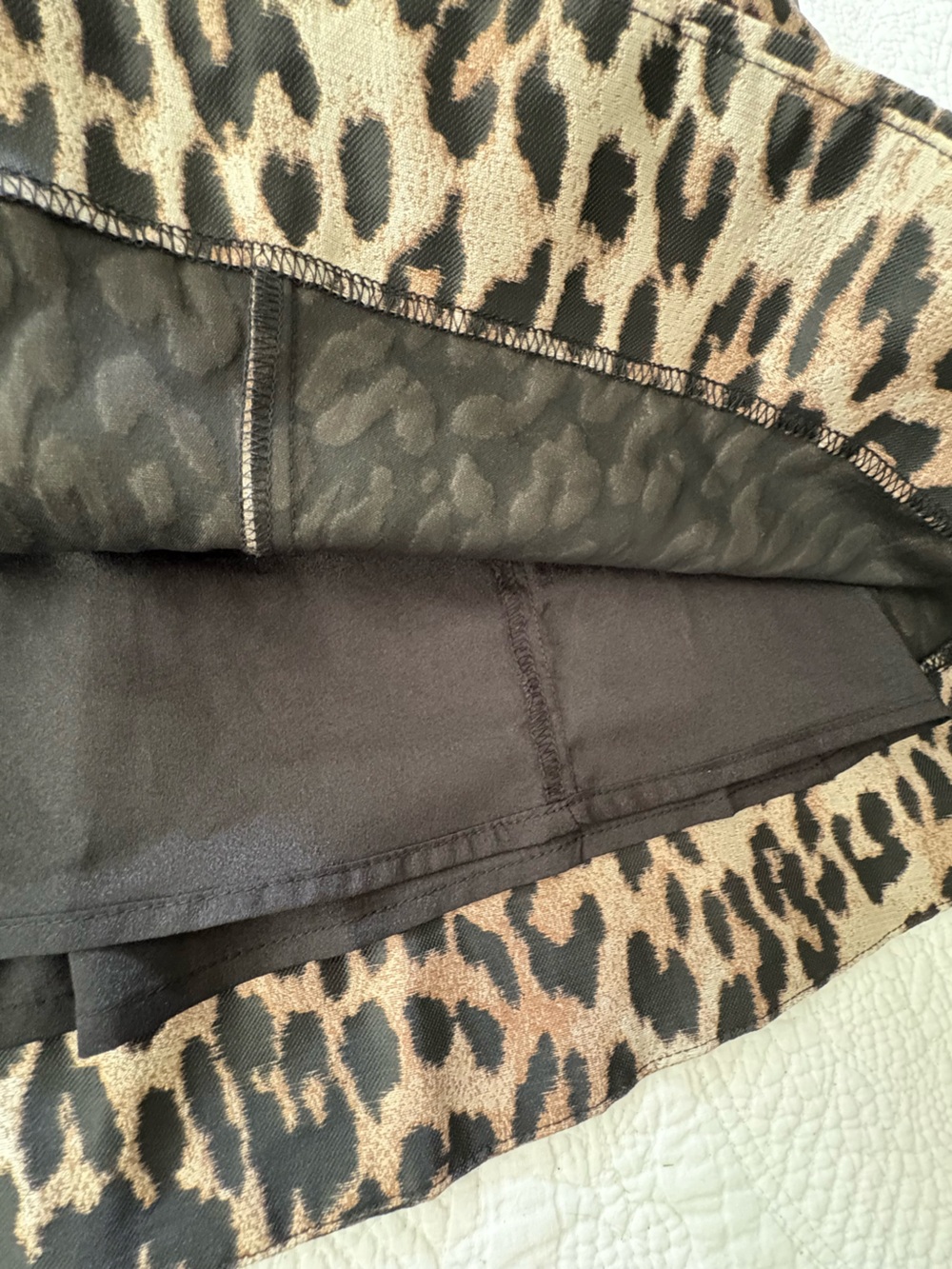 NWT Astr the Label Claudie Leopard Print Minidress Size Small. Retail 225 - Picture 9 of 16